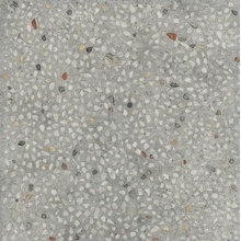 Ariana Anima 0007922 Ghiaia Grigio Nat Ret gres porcelanato 60x60 cm, Itália, terrazzo - foto 1 - foto 1