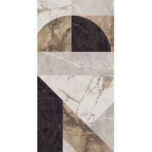 Ariana Epoque Abstract Rett porcelain tile 60x120 cm, Italy, stone  - photo 1 - photo 1