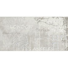 Armonie Chicago С000590430 0392007_26,1X52,2ChicagoInsertoGraffitiGrigio Decoratie 26,1x52,2 cm, Italië - foto 1 - foto 1