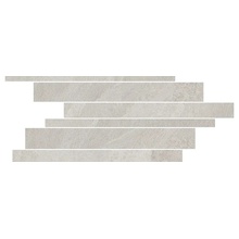 Armonie Hurricane С000563473 0447037_30X60WhiteMurettoFascia Mosaico 30x60 cm, Itália, ardósia (andesito) - foto 1 - foto 1