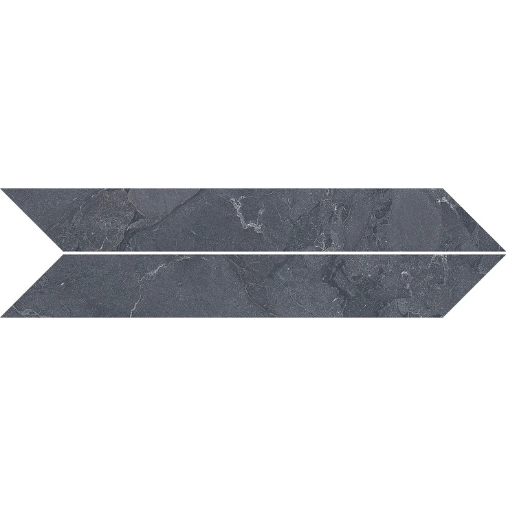 Ascot Ara Stone С000614938 02DAS0770CHL_AraStoneChevronBlackLap7,3*59,5 porcelain tile 7,3x59,5 cm, Italy, other types of stone - photo 1 Ascot Ara Stone С000614938 02DAS0770CHL_AraStoneChevronBlackLap7,3*59,5 porcelain tile 7,3x59,5 cm, Italy, other types of stone - photo 1