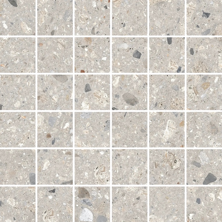 Ascot Architecta A2ARC M Mos 5*5Lapis Grigio 30*30 Mozaika 30x30 cm, Itálie, terrazzo - fotografie 1 Ascot Architecta A2ARC M Mos 5*5Lapis Grigio 30*30 Mozaika 30x30 cm, Itálie, terrazzo - fotografie 1