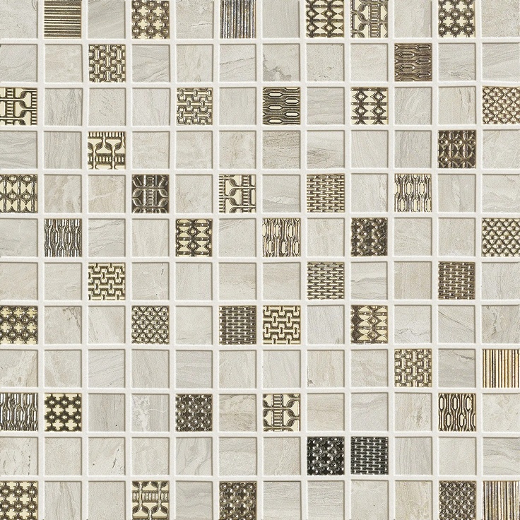 Ascot Gemstone С000488146 02GNMG22_MosaicoGemstoneIvoryDec.29,1*29,1 Mosaic 29,1x29,1 cm, Italy, other types of marble - photo 1 Ascot Gemstone С000488146 02GNMG22_MosaicoGemstoneIvoryDec.29,1*29,1 Mosaic 29,1x29,1 cm, Italy, other types of marble - photo 1