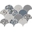 Ascot Kado С000579257 02DKDMKUCO_KadoMos.KujakuCold28*40 Mosaic 28x40 cm, Italy, concrete - photo 1 Ascot Kado С000579257 02DKDMKUCO_KadoMos.KujakuCold28*40 Mosaic 28x40 cm, Italy, concrete - photo 1