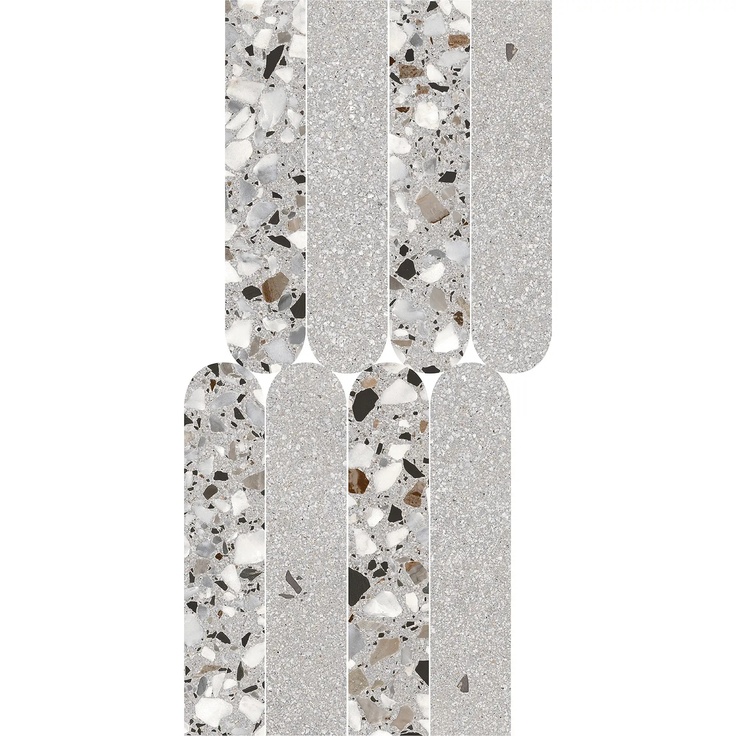 Ascot Kado С000579262 02DKDTO40_KadoMos.TorochimixSmoke20*40 Mosaic 20x40 cm, Italy, concrete - photo 1 Ascot Kado С000579262 02DKDTO40_KadoMos.TorochimixSmoke20*40 Mosaic 20x40 cm, Italy, concrete - photo 1
