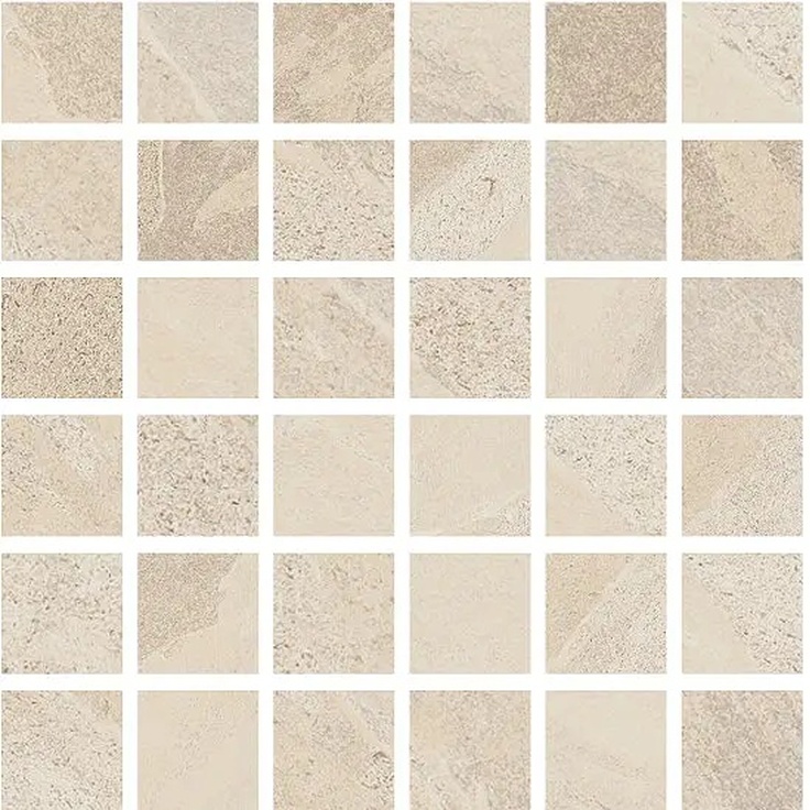 Ascot Limequartz С000545304 02LQM22MR_LimequartzMos.Mix(36Pz)EcruMat29,6*29,6 Mosaic 29,6x29,6 cm, Italy, limestone - photo 1 Ascot Limequartz С000545304 02LQM22MR_LimequartzMos.Mix(36Pz)EcruMat29,6*29,6 Mosaic 29,6x29,6 cm, Italy, limestone - photo 1
