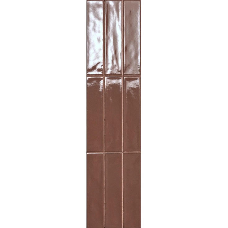 Ascot Oita С000616316 A0OIT03050N_Oita Plum 6*25 grès cérame 6x25 cm, Italie, brique - photo 1 Ascot Oita С000616316 A0OIT03050N_Oita Plum 6*25 grès cérame 6x25 cm, Italie, brique - photo 1