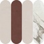 Ascot Pigmenta С000615089 02PIGMOMIXW_PigmentaMosOvaliT4MixWarm30*30 Mosaic 30x30 cm, Italy, concrete - photo 1