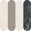 Ascot Pigmenta С000615087 02PIGMMIXWI_PigmentaMosOvaliT4MixWild30*30 Mosaico 30x30 cm, Italia, calcestruzzo - foto 1