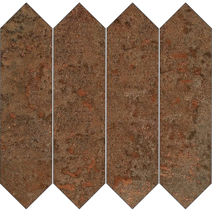 Ascot Urbanica С000550844 02URM50L_UrbanicaMos.LosangaCorten29,7*29,3 Mosaik 29,3x29,7 cm, Italien, metall und rost - Foto 1 Ascot Urbanica С000550844 02URM50L_UrbanicaMos.LosangaCorten29,7*29,3 Mosaik 29,3x29,7 cm, Italien, metall und rost - Foto 1