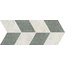Ascot Urbanica С000550852 02URMF19_UrbanicaMos.FrecciaSalt/Emerald16*36 Mozaika 16x36 cm, Itálie, beton - fotografie 1