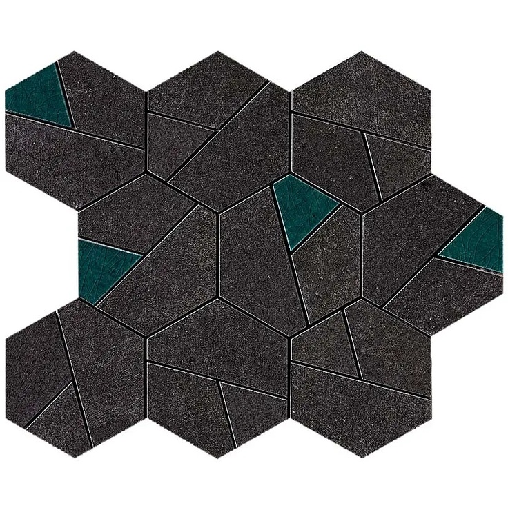 Atlas Concorde Boost AN7A Tarmac Mosaico Hex Jade Mosaic 25x28,5 cm - photo 1 Atlas Concorde Boost AN7A Tarmac Mosaico Hex Jade Mosaic 25x28,5 cm - photo 1