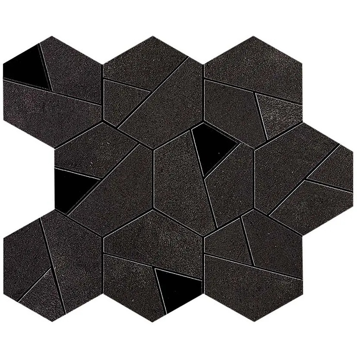 Atlas Concorde Boost AN7B Tarmac Mosaico Hex Black Mosaic 25x28,5 cm - photo 1 Atlas Concorde Boost AN7B Tarmac Mosaico Hex Black Mosaic 25x28,5 cm - photo 1