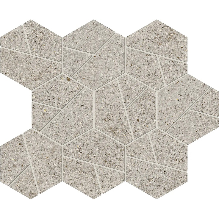 Atlas Concorde Boost Stone A7CY Pearl Mosaico Hex Mozaika 25x28,5 cm - fotografie 1 Atlas Concorde Boost Stone A7CY Pearl Mosaico Hex Mozaika 25x28,5 cm - fotografie 1