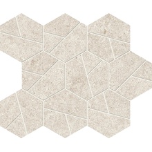 Atlas Concorde Boost Stone A67I White Mosaico Hex Mozaïek 25x28,5 cm - foto 1 - foto 1
