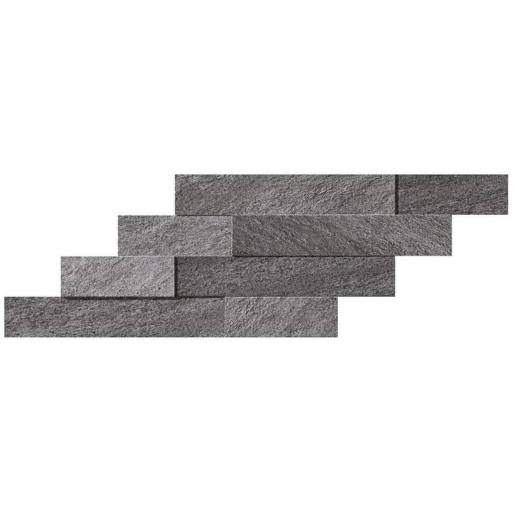 Atlas Concorde Brave A1F3 Grey Brick 3D Mozaïek 29x59 cm - foto 1 Atlas Concorde Brave A1F3 Grey Brick 3D Mozaïek 29x59 cm - foto 1
