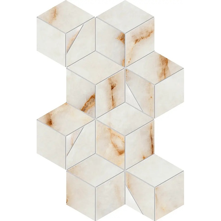 Atlas Concorde Marvel Diva AYLP Ice Crystal Mosaico Hex Lapp. Mosaic 23,3x40,3 cm - photo 1 Atlas Concorde Marvel Diva AYLP Ice Crystal Mosaico Hex Lapp. Mosaic 23,3x40,3 cm - photo 1