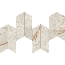 Atlas Concorde Marvel Diva AYD4 White Everest Mosaico Chevron Velvet Mozaïek 17,5x46,3 cm - foto 1 - foto 1