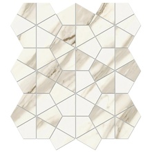 Atlas Concorde Marvel Meraviglia AJQZ Calacatta Bernini Hexagon Lapp. Mozaïek 40,3x46,6 cm - foto 1 - foto 1