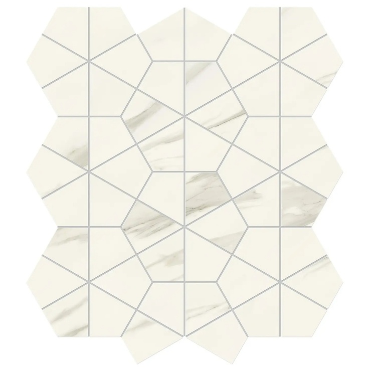 Atlas Concorde Marvel Meraviglia AJQY Calacatta Meraviglia Hexagon Lapp. Mosaic 40,3x46,6 cm, Italy, calacatta - photo 1 Atlas Concorde Marvel Meraviglia AJQY Calacatta Meraviglia Hexagon Lapp. Mosaic 40,3x46,6 cm, Italy, calacatta - photo 1