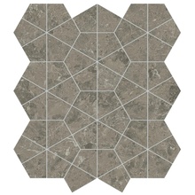 Atlas Concorde Marvel Meraviglia AJQ1 Grigio Elegante Hexagon Lapp. Mozaïek 40,3x46,6 cm - foto 1 - foto 1
