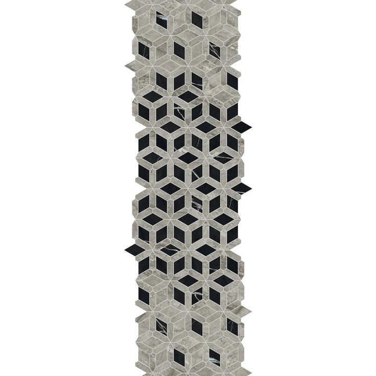 Atlas Concorde Marvel Meraviglia AJQ7 Silver Majestic Diamond Lapp. Mosaic 46,6x284,6 cm, Italy, other types of marble - photo 1 Atlas Concorde Marvel Meraviglia AJQ7 Silver Majestic Diamond Lapp. Mosaic 46,6x284,6 cm, Italy, other types of marble - photo 1