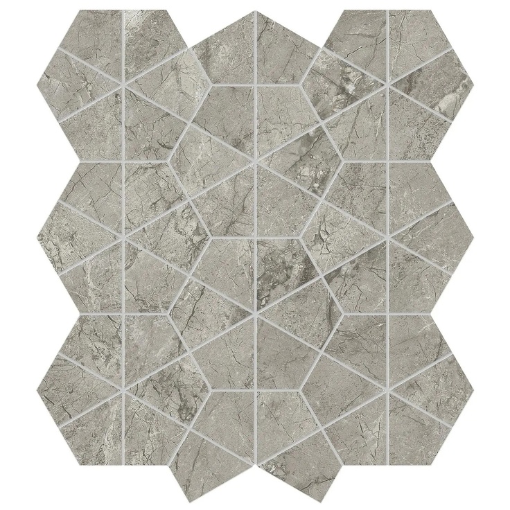 Atlas Concorde Marvel Meraviglia AJQ0 Silver Majestic Hexagon Lapp. Mosaic 40,3x46,6 cm, Italy, other types of marble - photo 1 Atlas Concorde Marvel Meraviglia AJQ0 Silver Majestic Hexagon Lapp. Mosaic 40,3x46,6 cm, Italy, other types of marble - photo 1