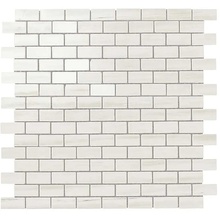 Atlas Concorde Marvel Stone AS31 Marvel Bianco D. Mosaico Lapp. Burattato Mozaïek 29,8x29,8 cm - foto 1 - foto 1