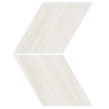 Atlas Concorde Marvel Stone AS1Q Marvel Bianco Dolomite Chevron Lappato Mozaïek 22,5x22,9 cm - foto 1 - foto 1