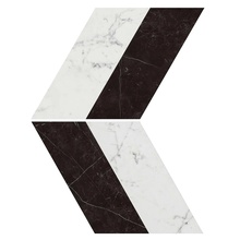 Atlas Concorde Marvel Stone AS2F Marvel Chevron Cold Lappato Mozaïek 22,5x22,9 cm - foto 1 - foto 1