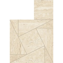 Atlas Concorde Marvel Travertine AF9H Marvel Sand Mosaico Tessellation Mozaïek 22x26 cm - foto 1 - foto 1