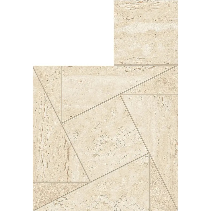 Atlas Concorde Marvel Travertine AF9H Marvel Sand Mosaico Tessellation Mosaic 22x26 cm - photo 1 Atlas Concorde Marvel Travertine AF9H Marvel Sand Mosaico Tessellation Mosaic 22x26 cm - photo 1