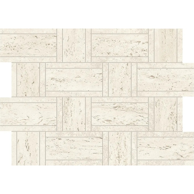 Atlas Concorde Marvel Travertine AF9M Marvel White Mosaico Basketweave Mosaic 35x47 cm - photo 1 Atlas Concorde Marvel Travertine AF9M Marvel White Mosaico Basketweave Mosaic 35x47 cm - photo 1