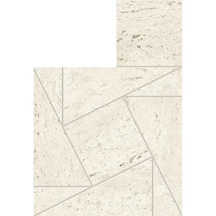 Atlas Concorde Marvel Travertine AF9G Marvel White Mosaico Tessellation Mozaika 22x26 cm - fotografie 1 Atlas Concorde Marvel Travertine AF9G Marvel White Mosaico Tessellation Mozaika 22x26 cm - fotografie 1