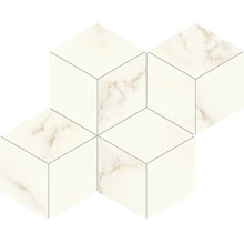 Atlas Concorde Marvel X AF8L Marvel Calacatta Apuano Mosaico Esagono Silk Mozaika 30x35 cm - fotografie 1 - foto 1
