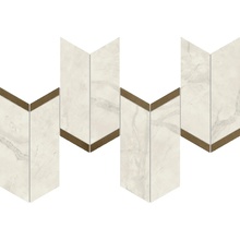 Atlas Concorde Marvel X AF8Y Marvel Calacatta Perla Mosaico Chevron Lappato Mozaika 19,2x46,3 cm - fotografie 1 - foto 1