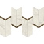 Atlas Concorde Marvel X AF8Y Marvel Calacatta Perla Mosaico Chevron Lappato Mosaic 19,2x46,3 cm, Italy, calacatta - photo 1