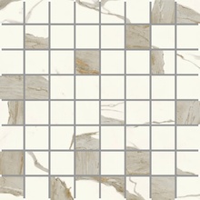Atlas Concorde Marvel X AF9C Marvel Calacatta Sublime Mosaico Matt Mozaika 30x30 cm - fotografie 1 - foto 1