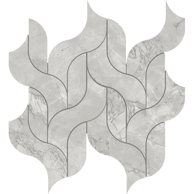 Atlas Concorde Marvel X AF8U Marvel Grey Cloud Mosaico Waterfall Lappato Mosaic 27,7x30,5 cm - photo 1 Atlas Concorde Marvel X AF8U Marvel Grey Cloud Mosaico Waterfall Lappato Mosaic 27,7x30,5 cm - photo 1