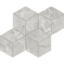 Atlas Concorde Marvel X AF8O Marvel Grey Cloud Mosaico Esagono Silk Mozaika 30x35 cm - fotografie 1 - foto 1