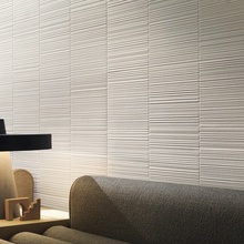 Atlas Concorde Italy 3D Wall Plaster 50x120 см, keramiek, Italië, monokleur - interieurfoto 1 - foto 3