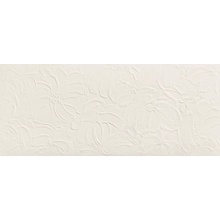 Atlas Concorde Italy 3D Wall Plaster AHQV Bloom White wandtegel 50x120 cm, Italië - foto 1 - foto 1