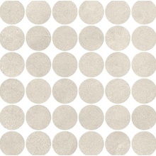 Atlas Concorde Italy Boost Expression AYYY Ice Mosaico Circle Matt Decoração 32x32 cm, Itália, efeito betao  - foto 1 - foto 1
