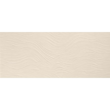 Atlas Concorde Italy Boost Natural A64Y Kaolin 3D Wave wall tile 50x120 cm, Italy, concrete  - photo 1 - photo 1