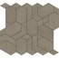 Atlas Concorde Italy Boost Pro С000561041 A0QC_BoostProTaupeMosaicoShapes Mozaika 31x33,5 cm, Itálie, beton - fotografie 1