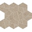 Atlas Concorde Italy Boost Stone С000544778 A7CW_BoostStoneClayMosaicoHex Mosaic 25x28,5 cm, Italy, other types of stone - photo 1