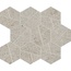 Atlas Concorde Italy Boost Stone С000544780 A7CY_BoostStonePearlMosaicoHex Mosaic 25x28,5 cm, Italy, other types of stone - photo 1