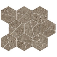 Atlas Concorde Italy Boost Stone A7CX Taupe Mosaico Hex Mosaic 25x28,5 cm, Italy, stone  - photo 1 - photo 1