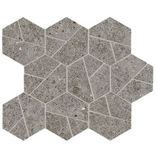 Atlas Concorde Italy Boost Stone A7C0 Smoke Mosaico Hex Mosaic 25x28,5 cm, Italy, stone  - photo 1 - photo 1