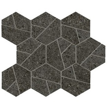 Atlas Concorde Italy Boost Stone A7C2 Tarmac Mosaico Hex Mosaic 25x28,5 cm, Italy, stone  - photo 1 - photo 1